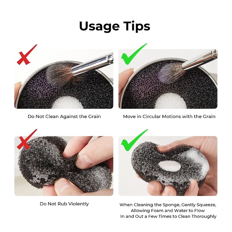 BLJ lightning Series Powder-Absorbing Brush Cleansing Box