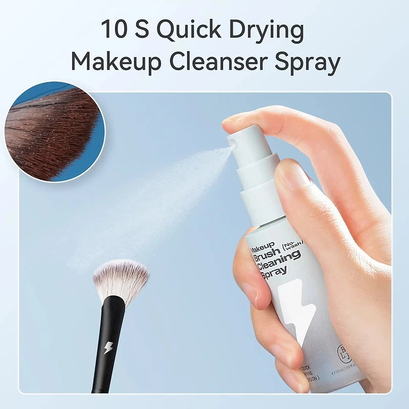BLJ Lightning Series Rinseless Brush Cleansing Spray (Quick-dry)