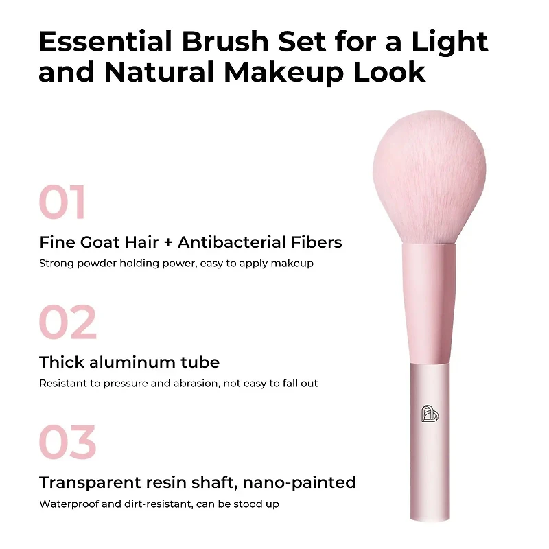 BLJ Semi Sugar Peach Make Up Brush Gift Box 11pcs