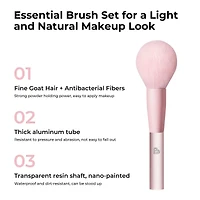 BLJ Semi Sugar Peach Make Up Brush Gift Box 11pcs