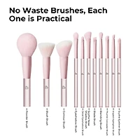 BLJ Semi Sugar Peach Make Up Brush Gift Box 11pcs