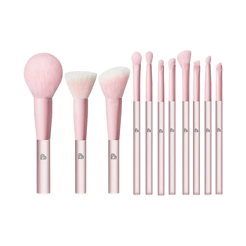 BLJ Semi Sugar Peach Make Up Brush Gift Box 11pcs