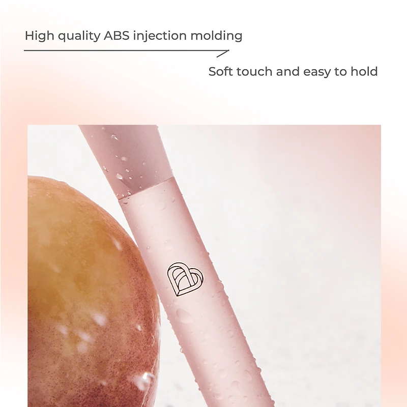 BLJ Semi Sweet Peach Shaped Scythe Like Nose Shadow Brush 1pc