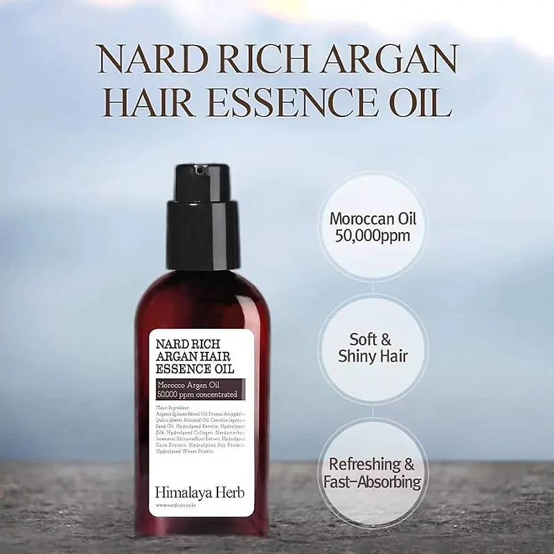 BOUQUET GARNI Nard Rich Argan Hair Essence Oil 100ml