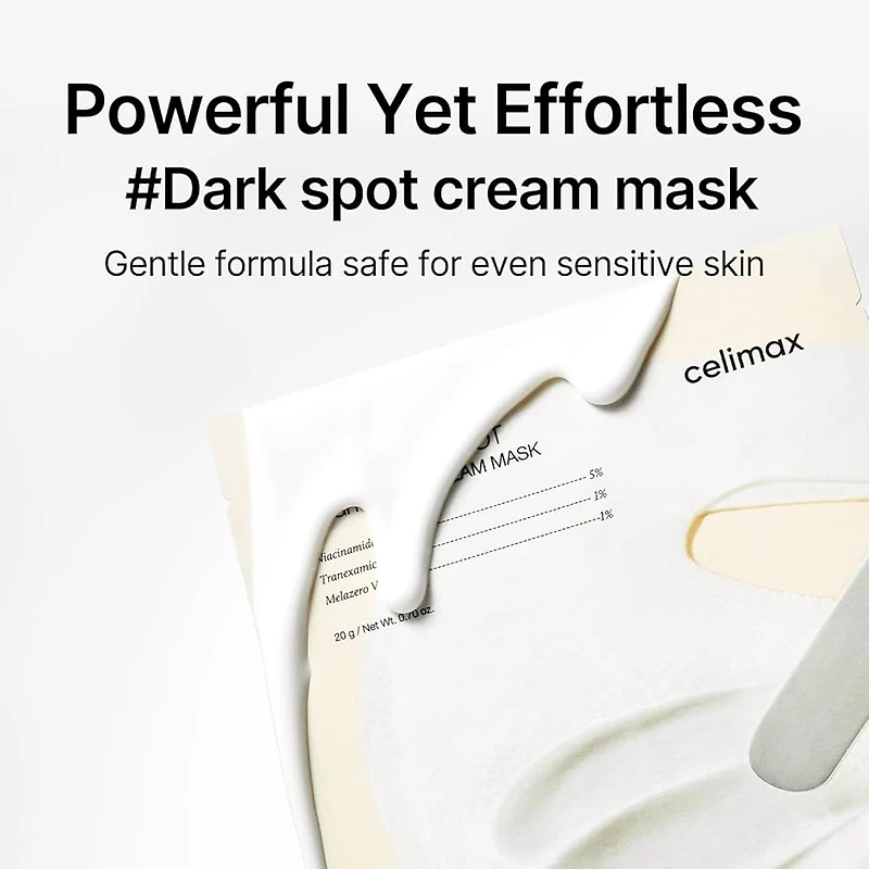 celimax Pore+Dark Spot Brightening Cream Mask 4ea