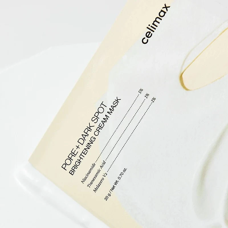celimax Pore+Dark Spot Brightening Cream Mask 4ea