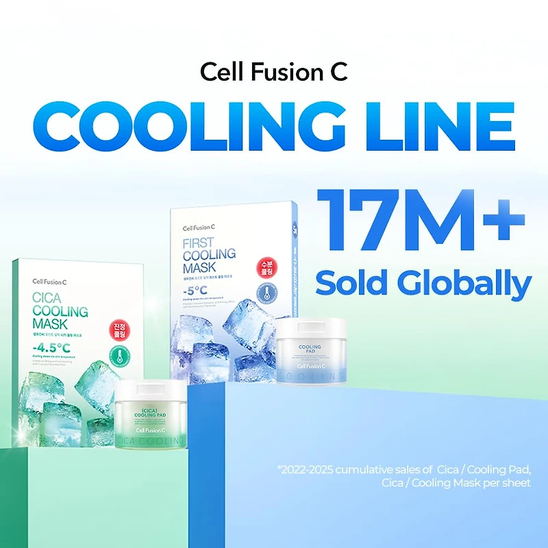 Cell Fusion C First Cooling Mask 5pcs