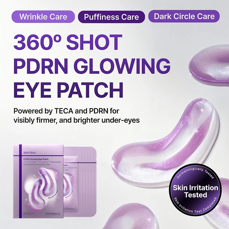 Centellian24 360 Shot PDRN Glowing Eye Patch 6 Pairs