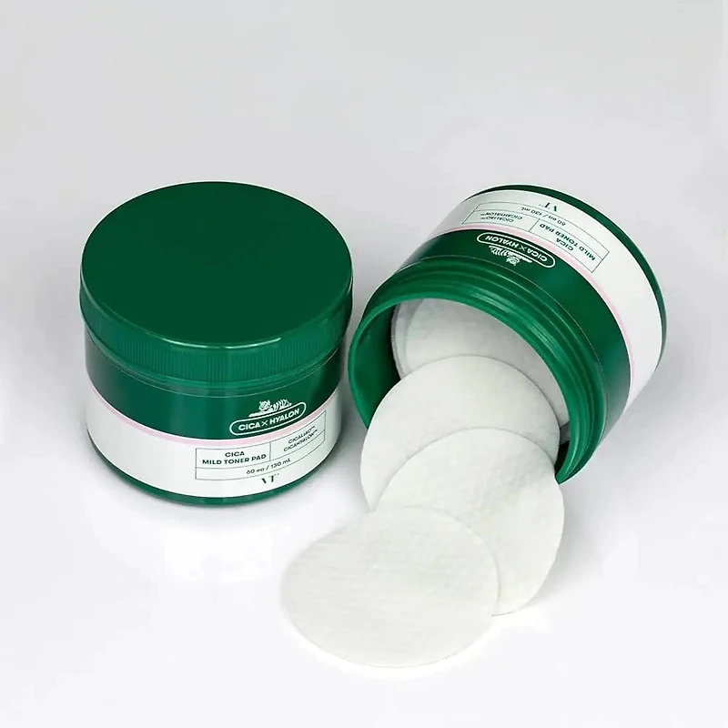 VT Cosmetics Cica Mild Toner Pad 60pcs
