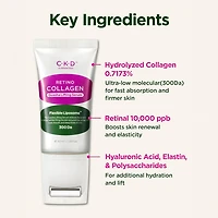 CKD Retino Collagen Small Molecule 300 Guasha Lifting Serum 40ml + Cream 50ml