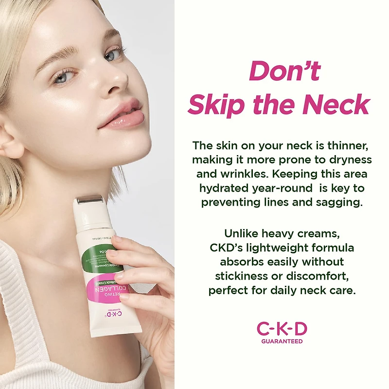 CKD Retino Collagen Small Molecule 300 Guasha Neck Cream 50ml
