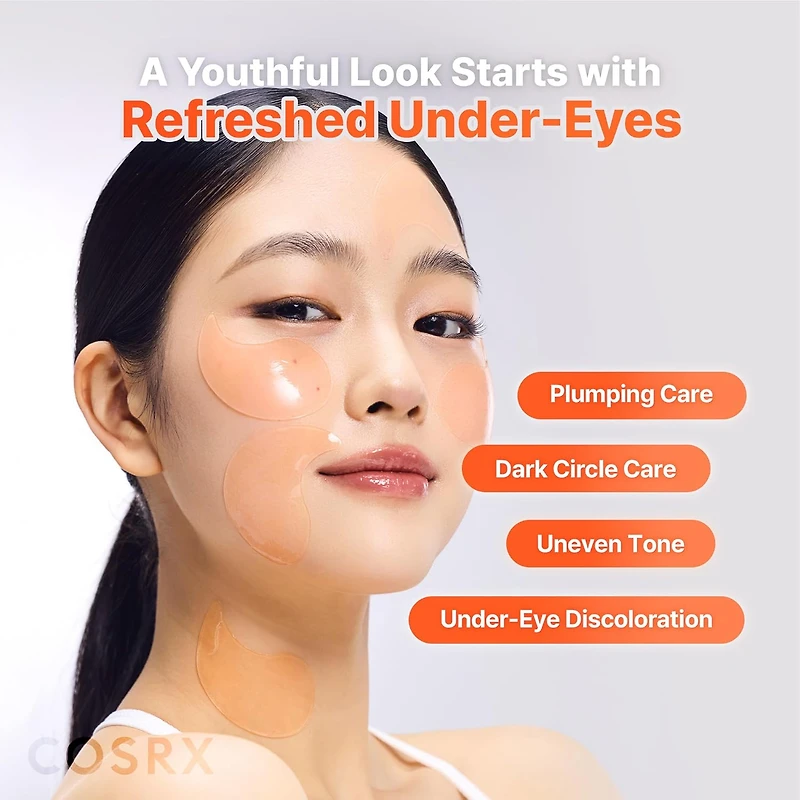 COSRX 5 PDRN Collagen Vitalizing Hydrogel Eye Patch 60pcs