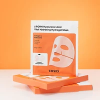 COSRX 5 PDRN Hyaluronic Acid Vital Hydrating Hydrogel Mask 3pcs