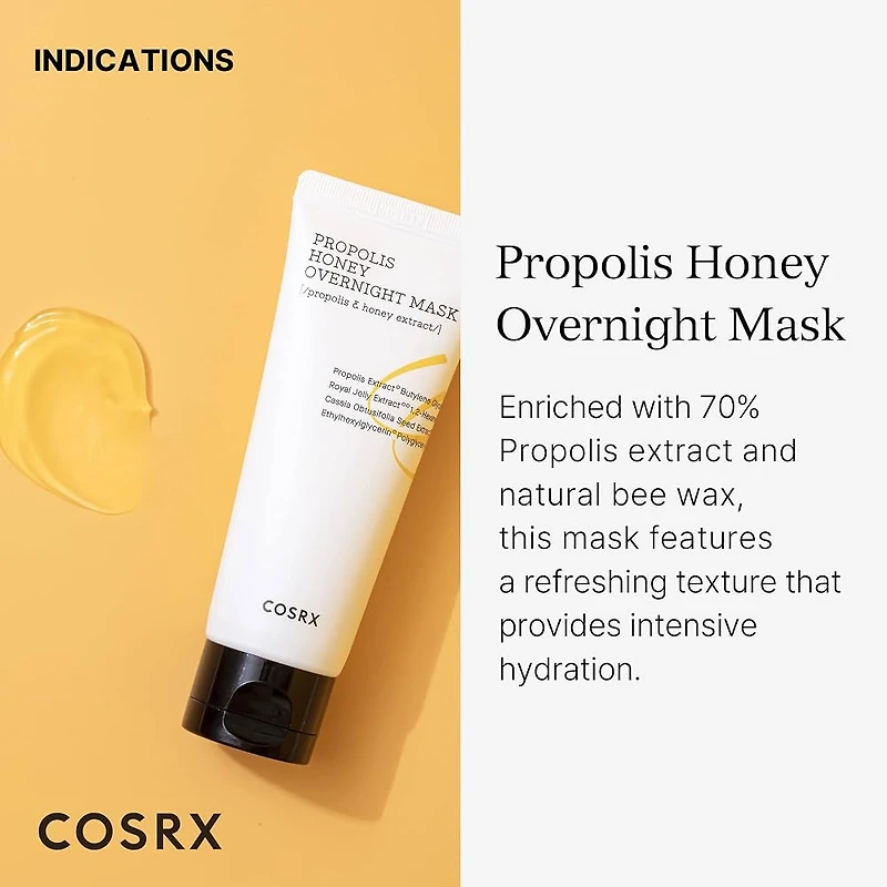 Cosrx Full Fit Propolis Honey Overnight Mask 60ml