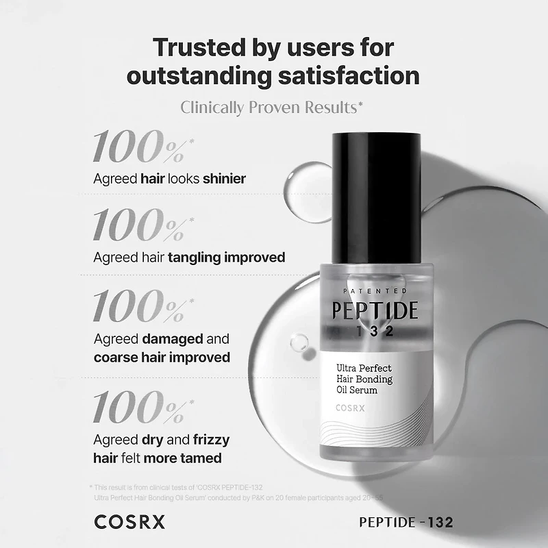 COSRX PEPTIDE-132 Ultra Perfect Hair Bonding Oil Serum 28ml