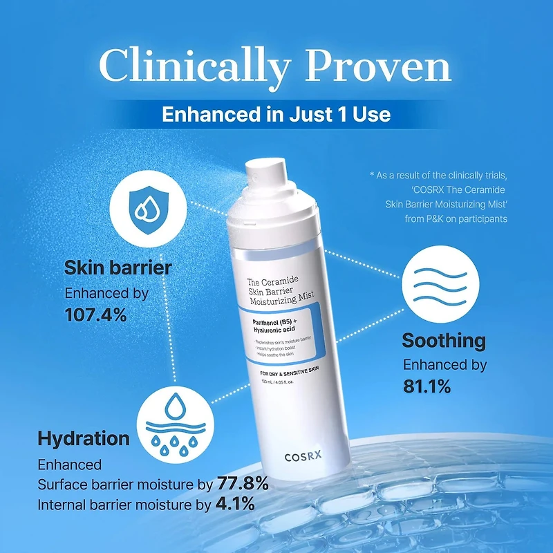 COSRX The Ceramide Skin Barrier Moisturizing Mist 120ml