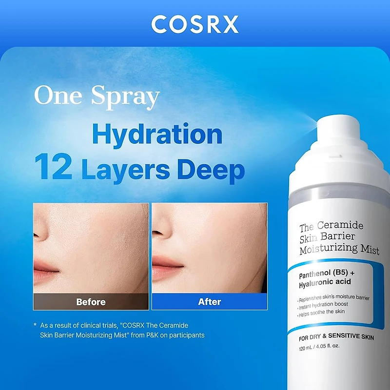 COSRX The Ceramide Skin Barrier Moisturizing Mist 120ml