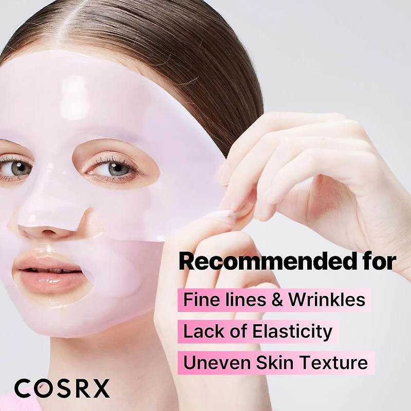 COSRX The Peptide Collagen Lifting Glow Hydrogel Mask 3pcs