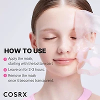 COSRX The Peptide Collagen Lifting Glow Hydrogel Mask 3pcs