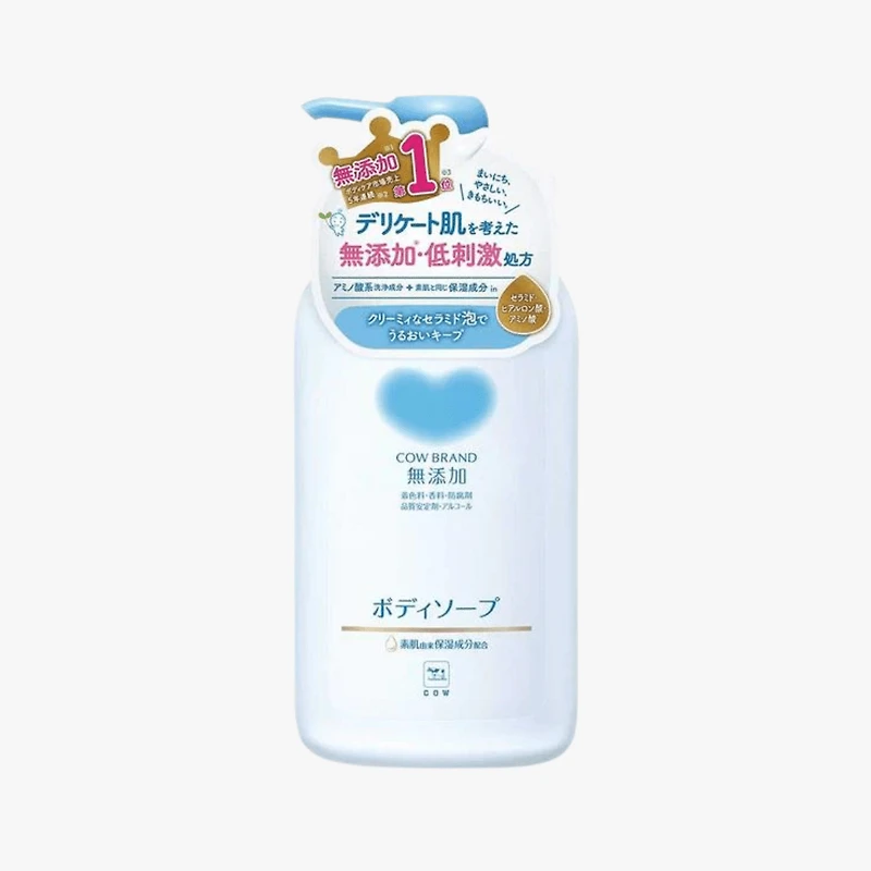 Cow Brand Additive Free Body Soap Pump 550ml
