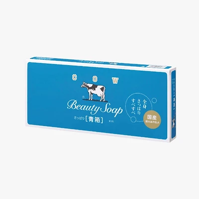 Cow Brand Bouncia Beauty Soap Blue 6pcs