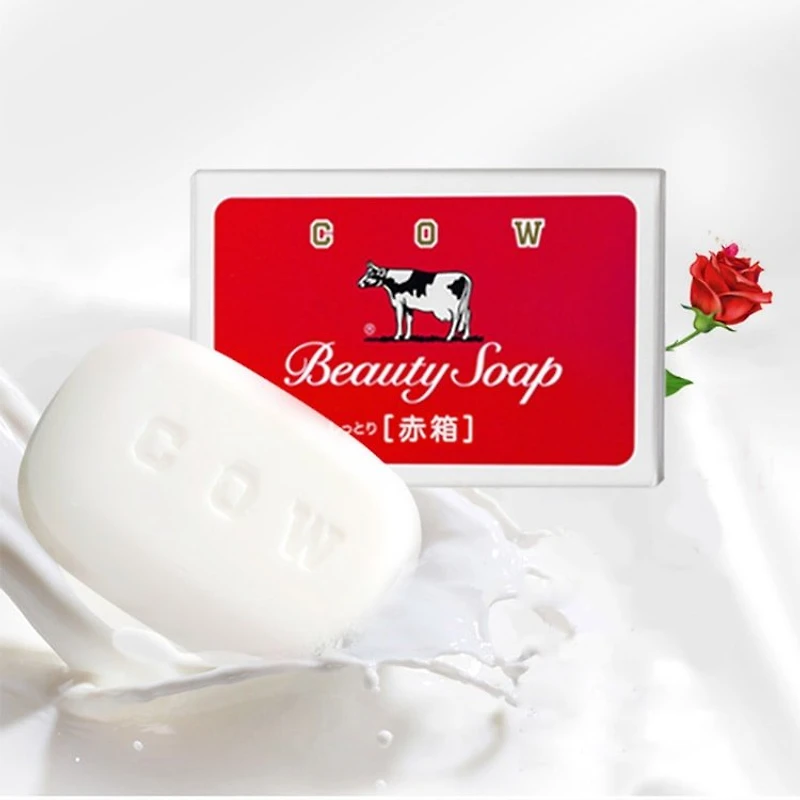Cow Brand Bouncia Beauty Soap Red 6pcs