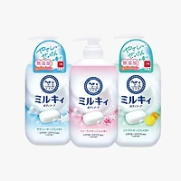 COW Brand Bouncia Milky Body Soap 500ml (3 Scents)