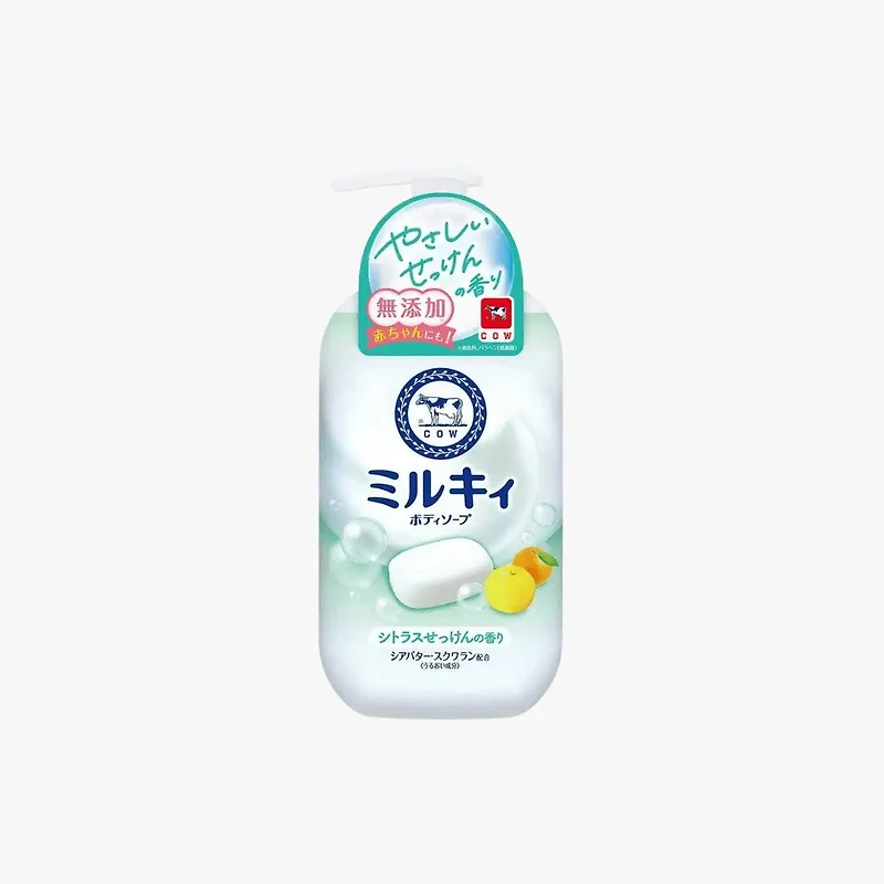 COW Brand Bouncia Milky Body Soap 500ml (3 Scents)