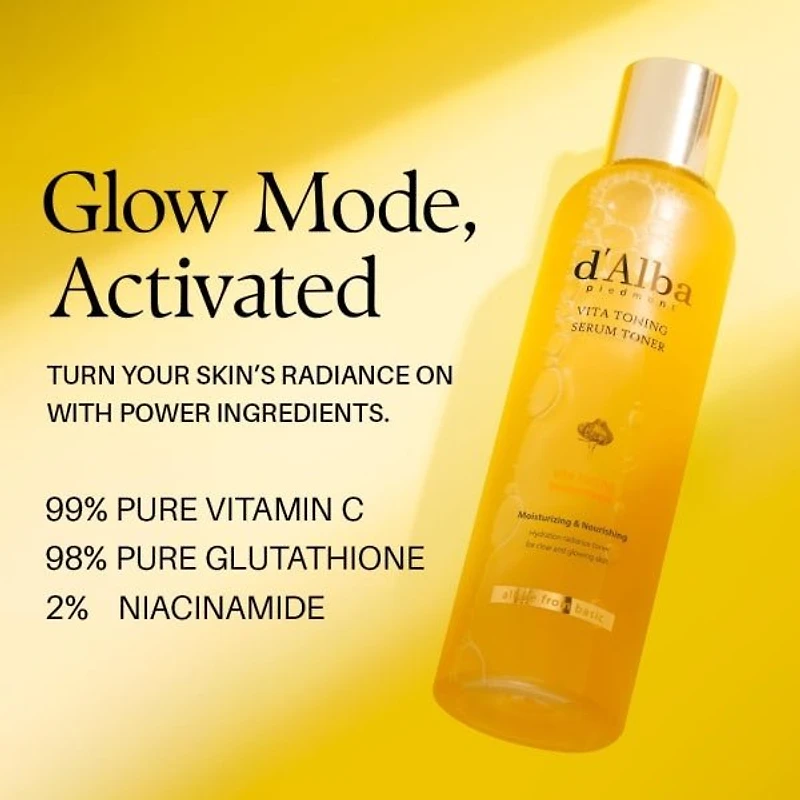 dAlba Vita Toning Serum Toner 180ml