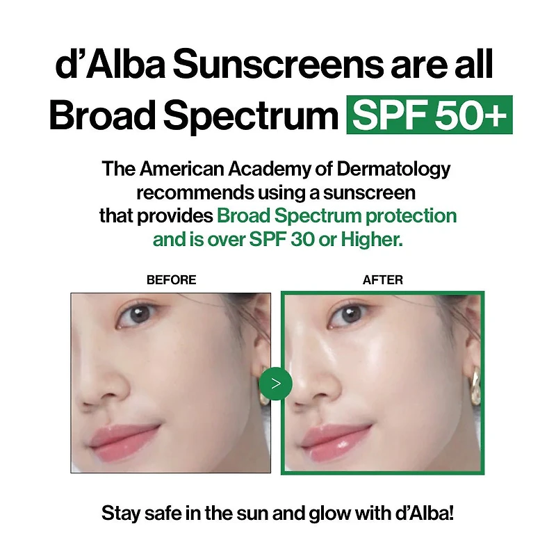 dAlba Waterfull Mild Sun Cream 50ml