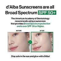 dAlba Waterfull Mild Sun Cream 50ml