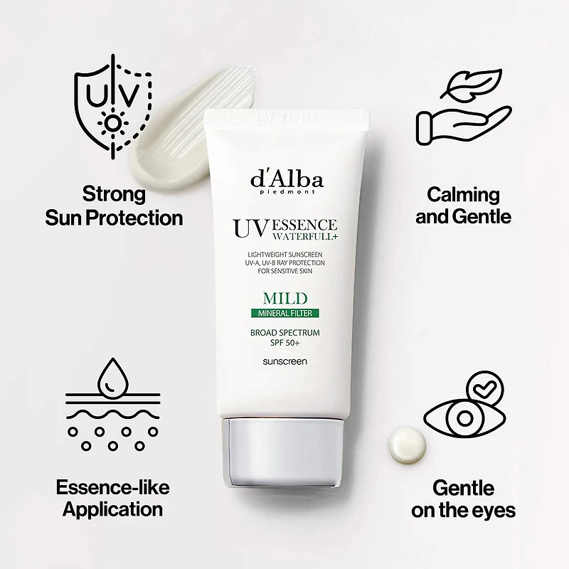 dAlba Waterfull Mild Sun Cream 50ml