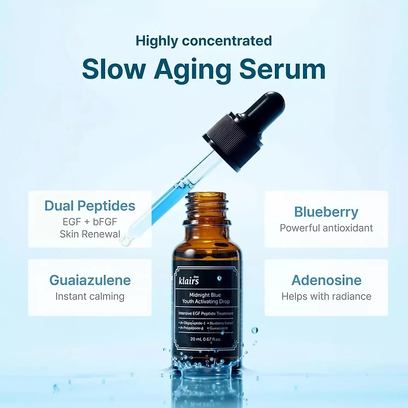 DEAR KLAIRS Midnight Blue Youth Activating Drop 20ml