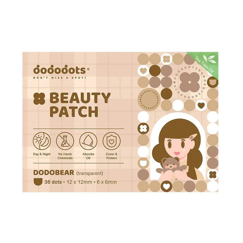 DODODOTS Beauty Patch Dodobear 36p