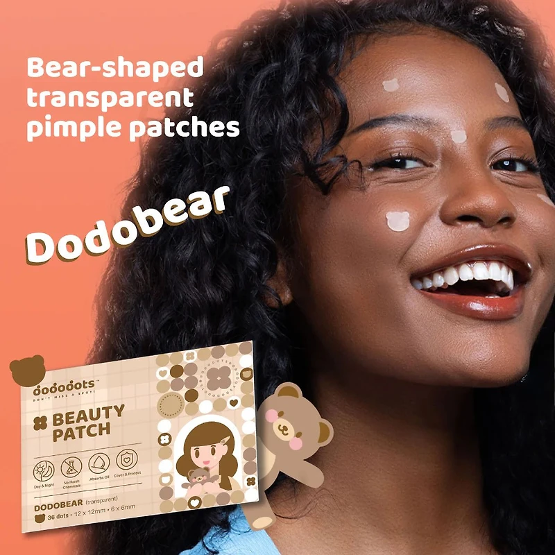DODODOTS Beauty Patch Dodobear 36p