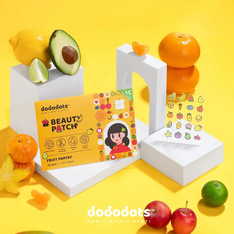DODODOTS Beauty Patch Fruit Partay 20p