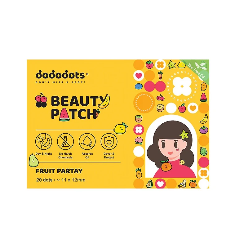 DODODOTS Beauty Patch Fruit Partay 20p