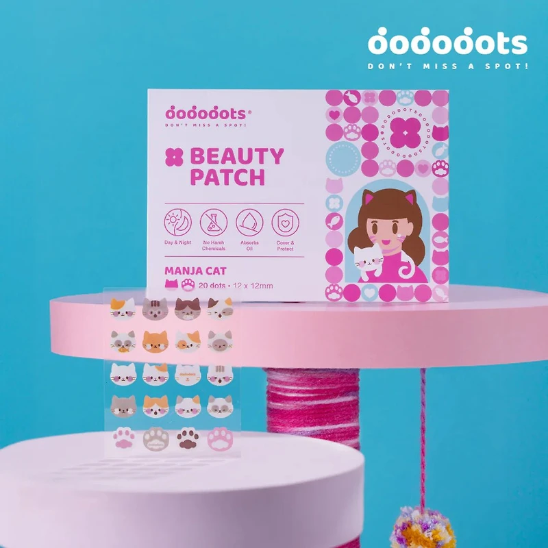 DODODOTS Beauty Patch Manja Cat 20p