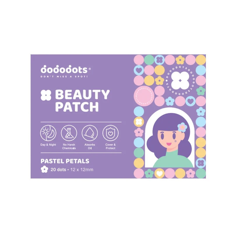 DODODOTS Beauty Patch Pastel Petals 20p