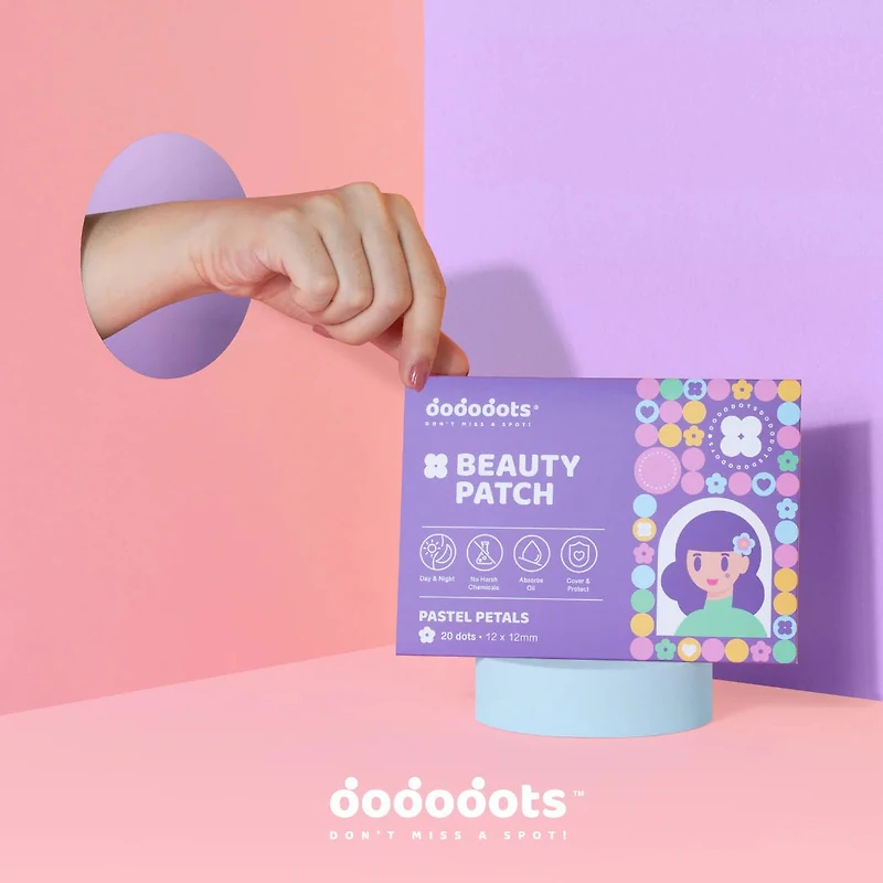 DODODOTS Beauty Patch Pastel Petals 20p