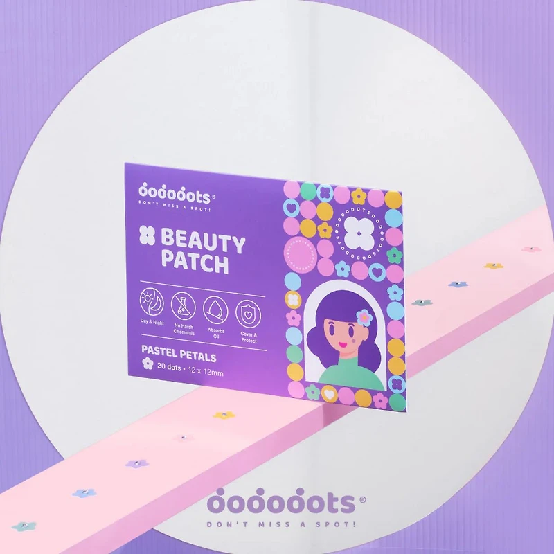 DODODOTS Beauty Patch Pastel Petals 20p