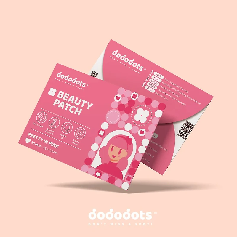 DODODOTS Beauty Patch Pretty In Pink 20p