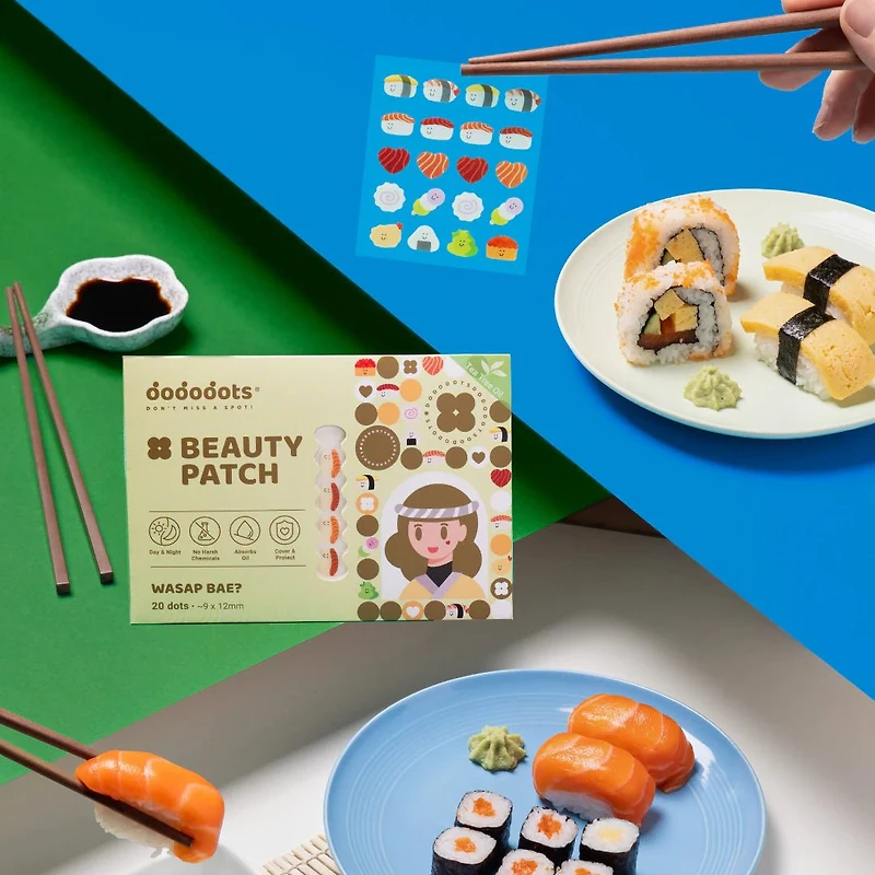 DODODOTS Beauty Patch Wasap Bae (Sushi) 20p