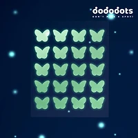 Dododots Glow Butterflies 20 pcs