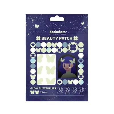 Dododots Glow Butterflies 20 pcs