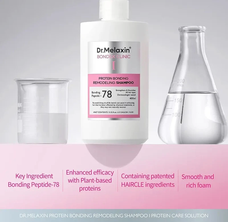 Dr.Melaxin Bondex Protein Bonding Remodeling Shampoo 400ml