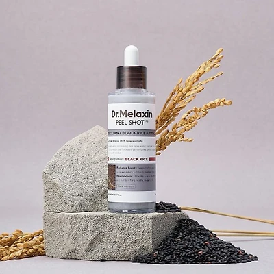 Dr.Melaxin Peel Shot Exfoliating Black Rice Ampoule 80ml