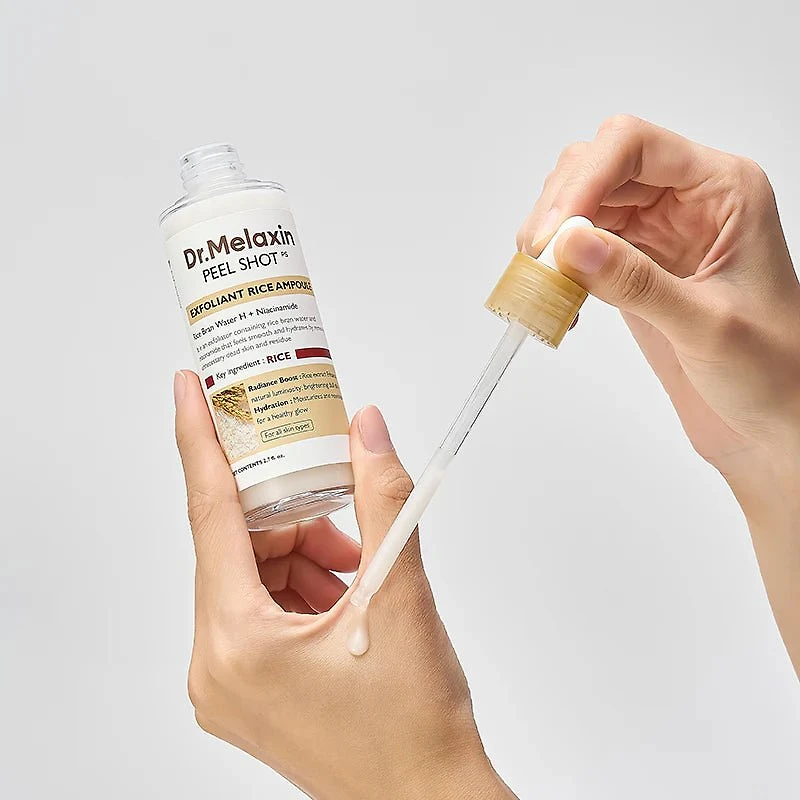 Dr.Melaxin Peel Shot Exfoliating White Rice Ampoule 80ml