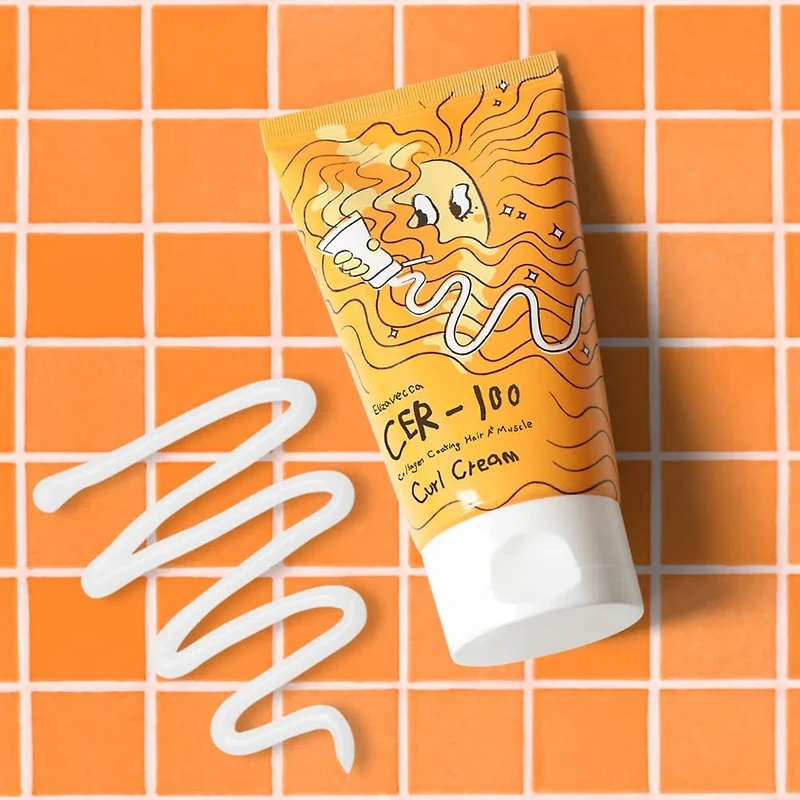 Elizavecca Cer 100 Collagen Coating Hair A+ Muscle Curl Cream 120ml