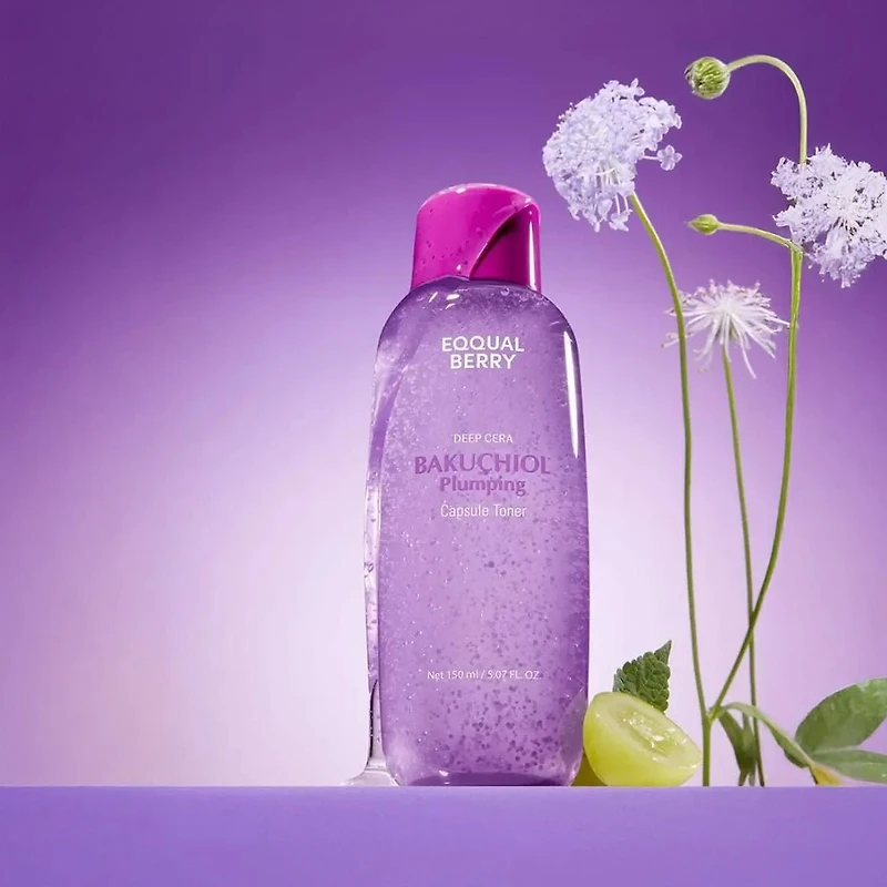 EQQUALBERRY Bakuchiol Plumping Capsule Toner 150ml
